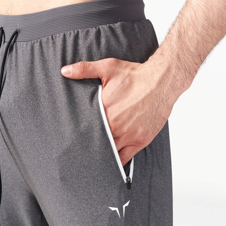 STATEMENT RIBBED JOGGERS REIMAGINED - GREY