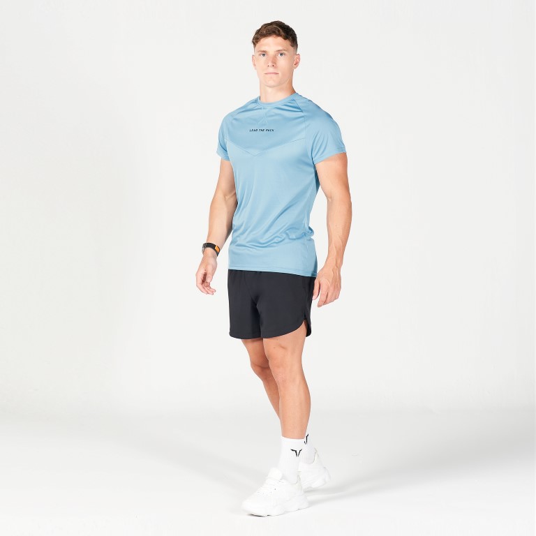 STATEMENT DRYFLEX TEE - DELPH BLUE