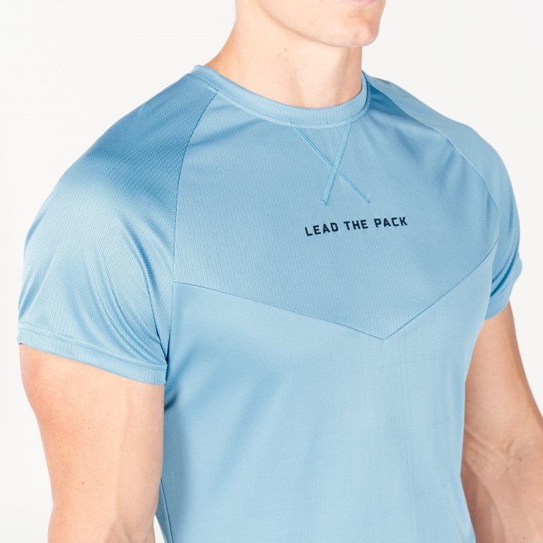 STATEMENT DRYFLEX TEE - DELPH BLUE