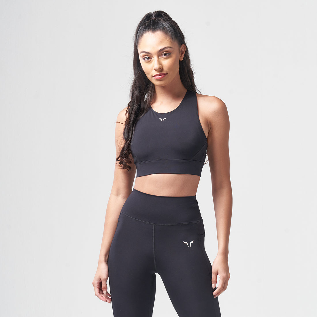 ESSENTIAL HIGH IMPACT BRA - BLACK