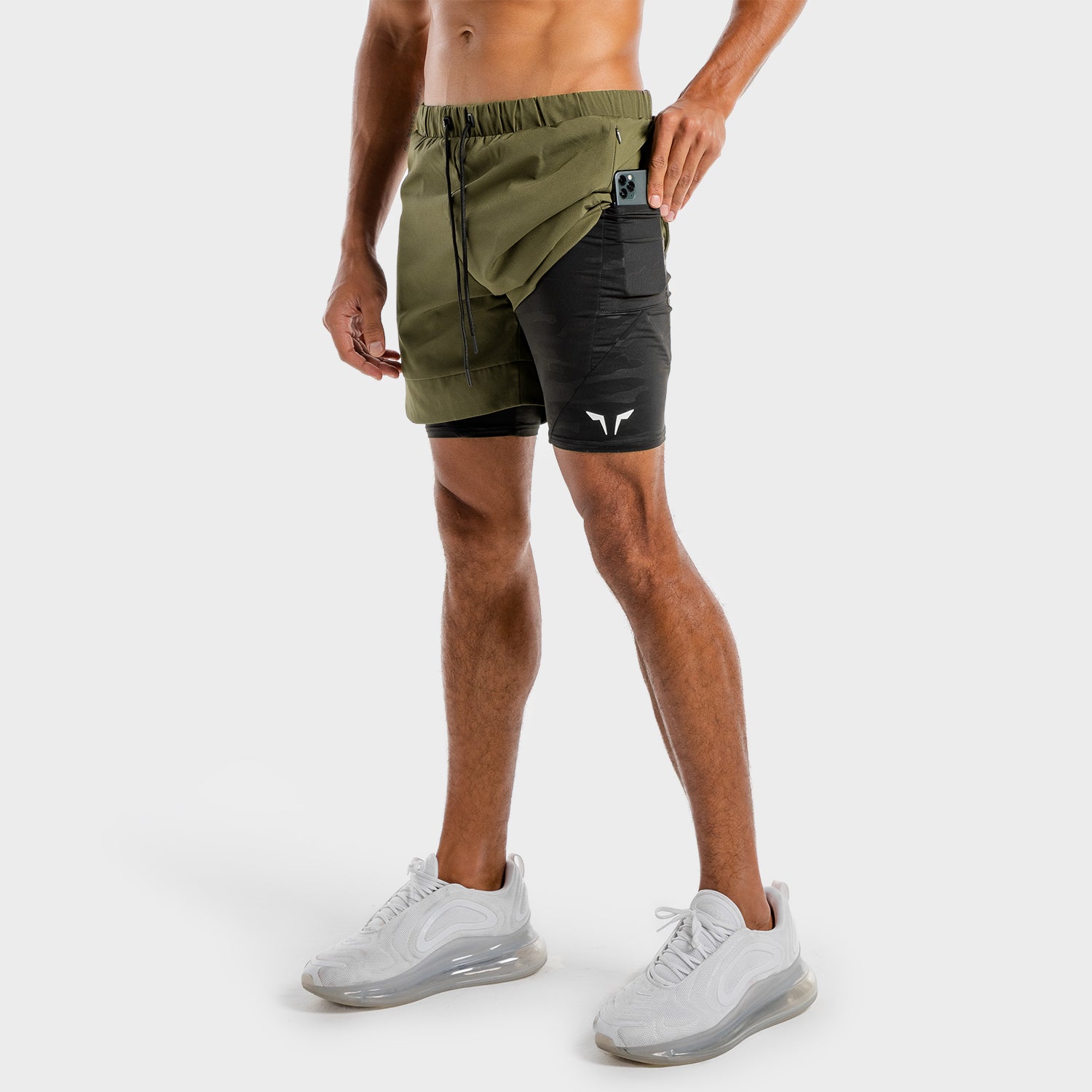 Bodybuilding Tee & Limitless 2in1 short