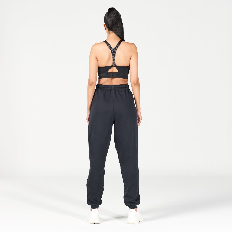 WAISTBAND SURPRISE JOGGERS - BLACK