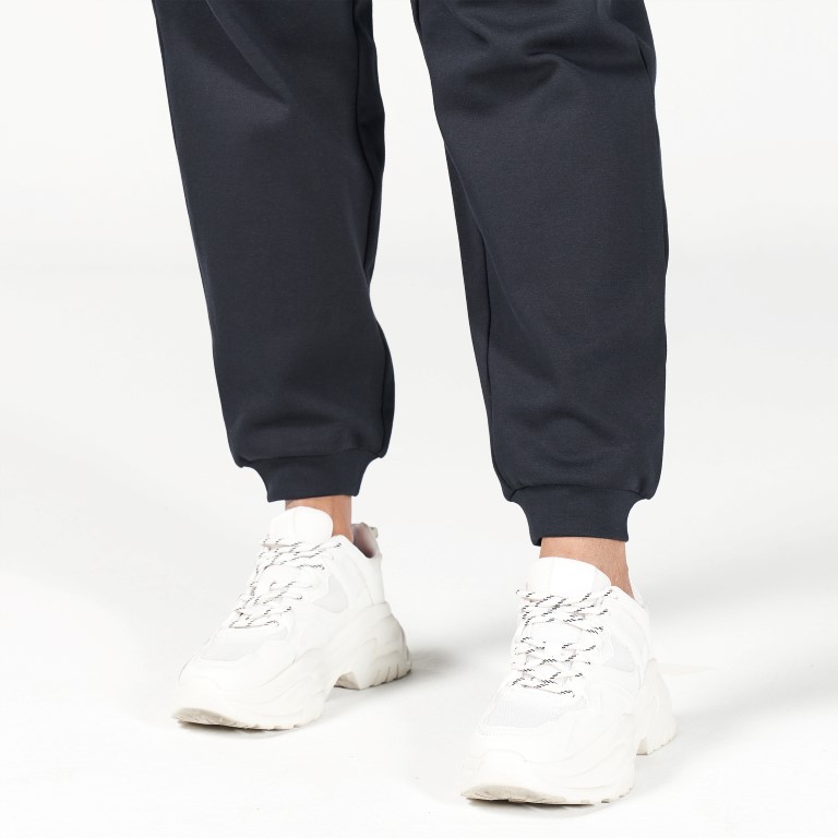 WAISTBAND SURPRISE JOGGERS - BLACK
