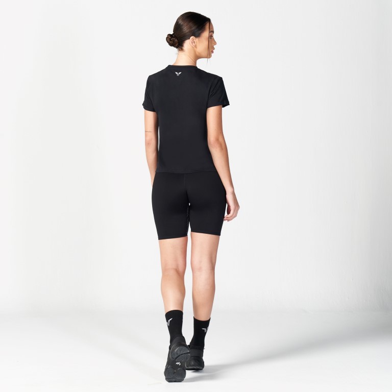 CORE WILD PANEL RELAXED TEE - BLACK