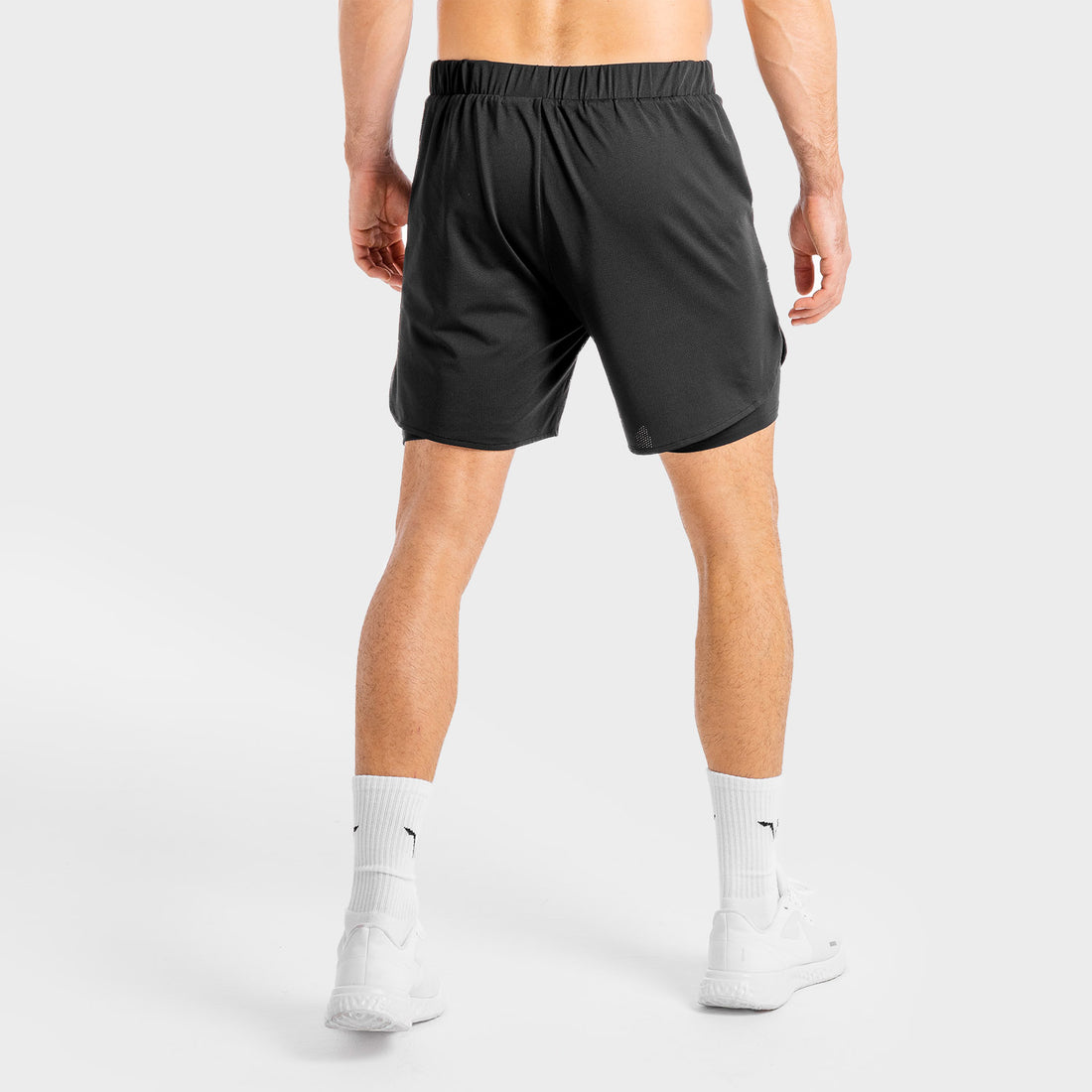 CORE MESH 2-IN-1 SHORTS - ONYX