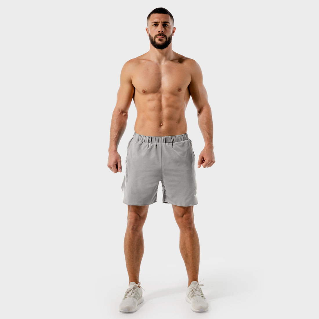 2-IN-1 DRY TECH SHORTS 2.0 - GREY